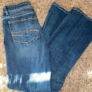 Bke Payton mid-rise boot cut jeans